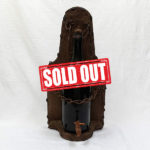 島静代古道具『六本木ビストロ・シマ店内装飾　壁掛けワインボトル（大）』